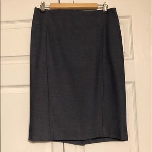 EXPRESS pencil skirt with back buttons